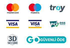 Mastercard · Visa · Troy · tüm kredi ve banka kartları